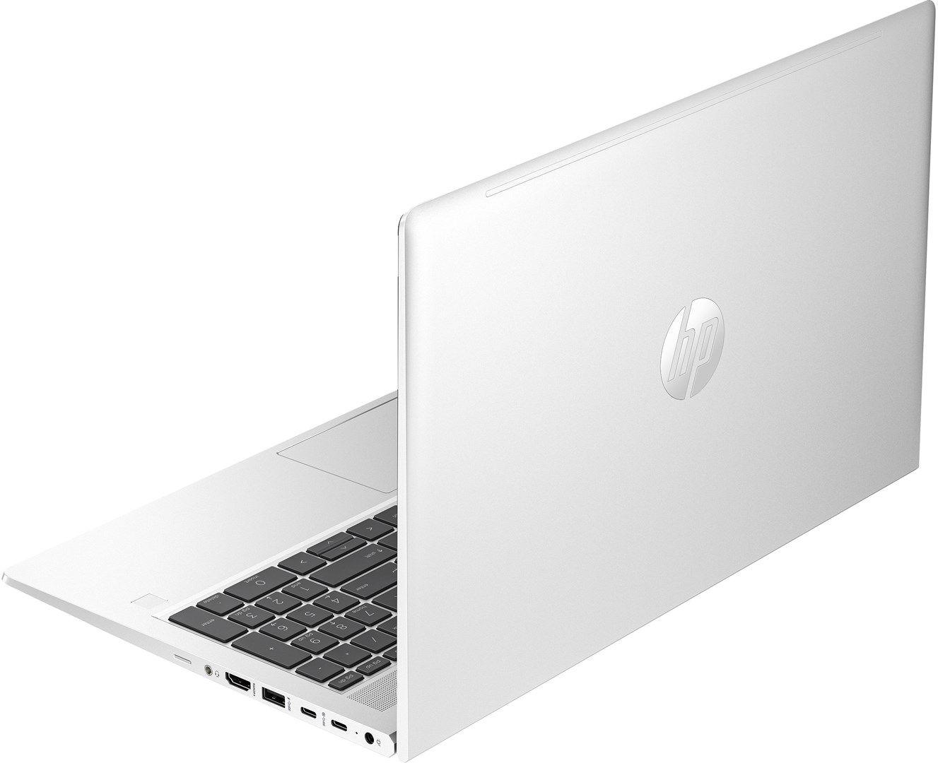 HP ProBook 450 G10 i5-1334U 15,6"FHD AG 400nit 100%sRGB IPS 16GB SSD512 IrisXe ALU BLKB 51Wh Win11 2Y OnSite Pike Silver TCO — zdjęcie 3