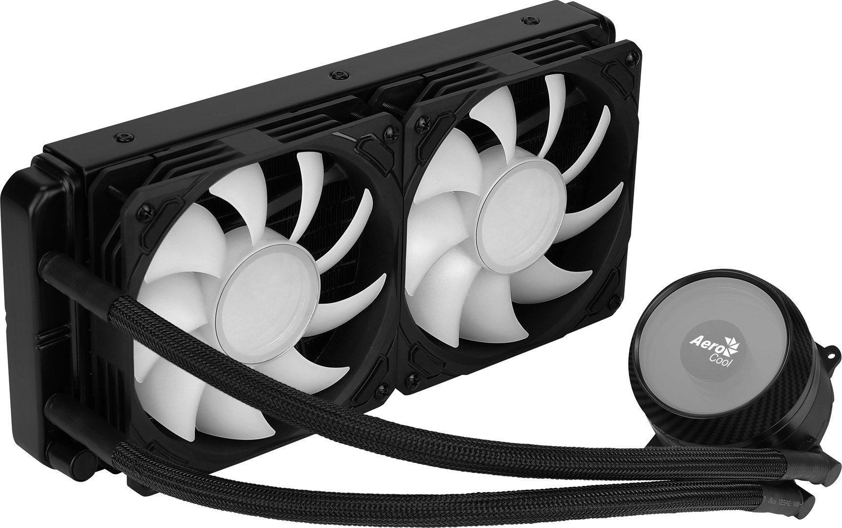 Chłodzenie wodne AEROCOOL PGS MIRAGE L240 ARGB BK — zdjęcie 4