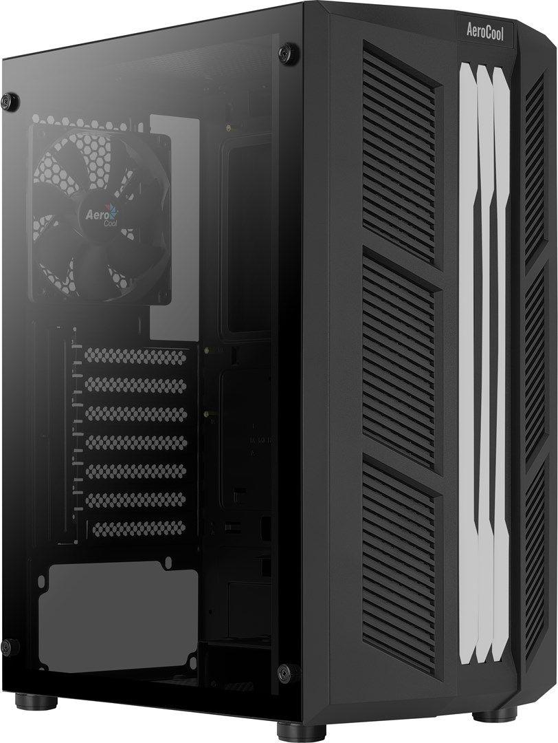 OBUDOWA AEROCOOL PGS PRIME-G-BK-v1 RGB czarna — zdjęcie 6