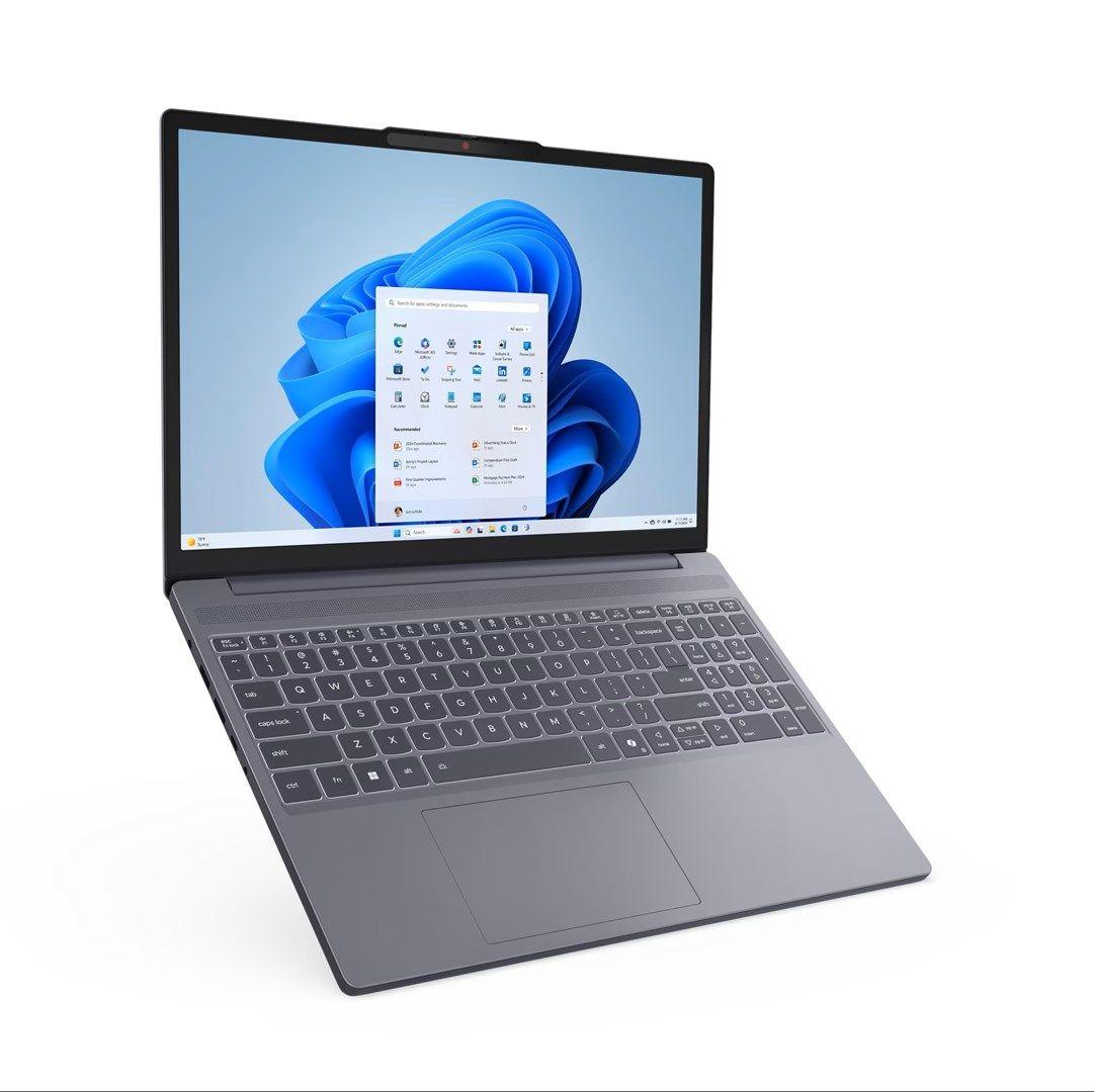 Lenovo IdeaPad Slim 3 15ARP10 Ryzen 5 7533HS 15.3"WUXGA IPS 300nits 60Hz AG 16GB DDR5 4800 SSD512 Radeon 660M Graphics Cam720p 60Wh Win11 Luna Grey — zdjęcie 6