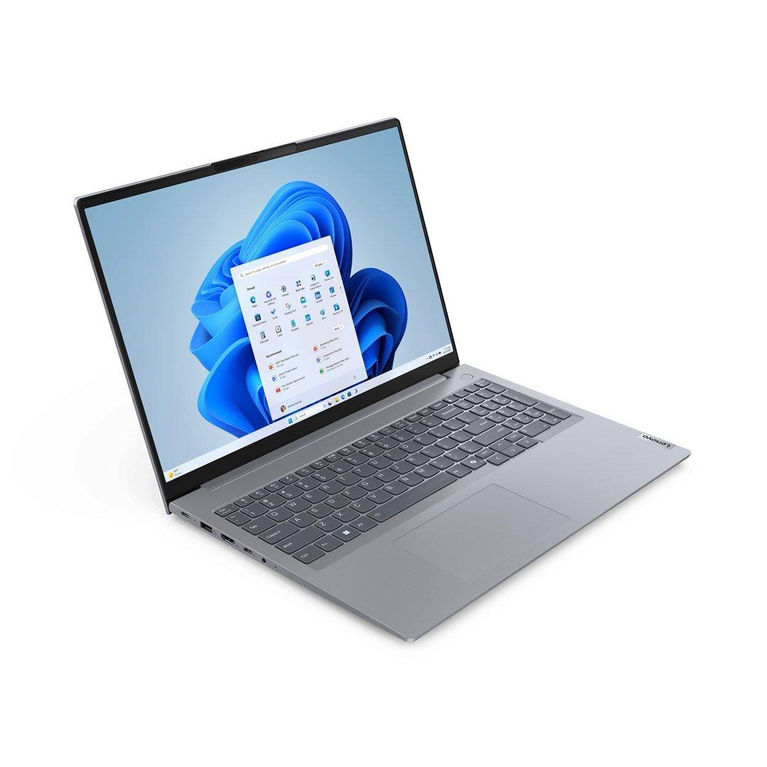 Lenovo ThinkBook 16 G7 Ryzen 7 7735HS 16.0" WUXGA IPS 300nits AG 16GB DDR5 4800 SSD1TB Radeon 680M Graphics W11Pro Arctic Grey 3Y OnSite — zdjęcie 2