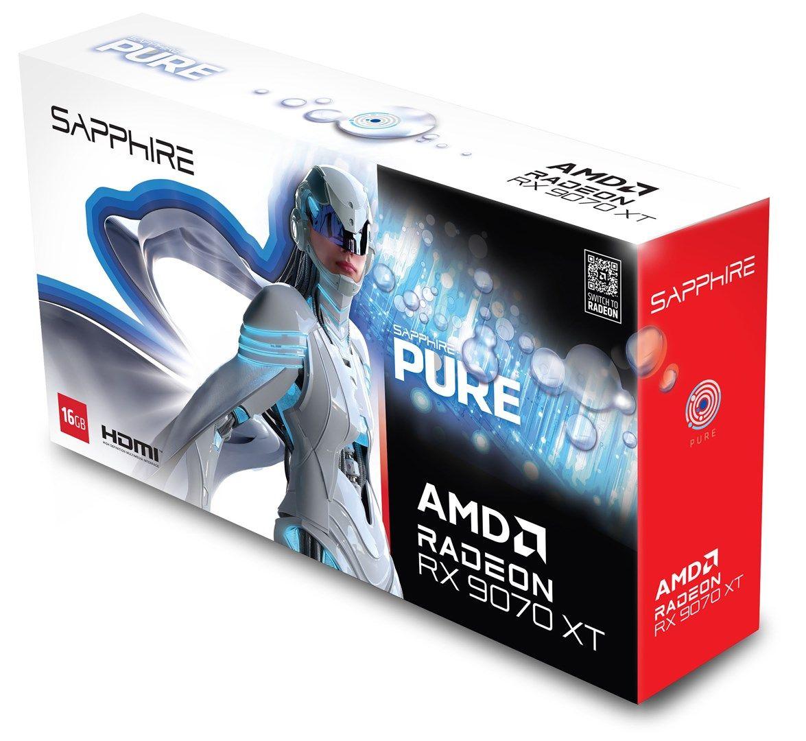 Karta graf. SAPPHIRE PURE RX 9070 XT GAMING OC 16GB — zdjęcie 6
