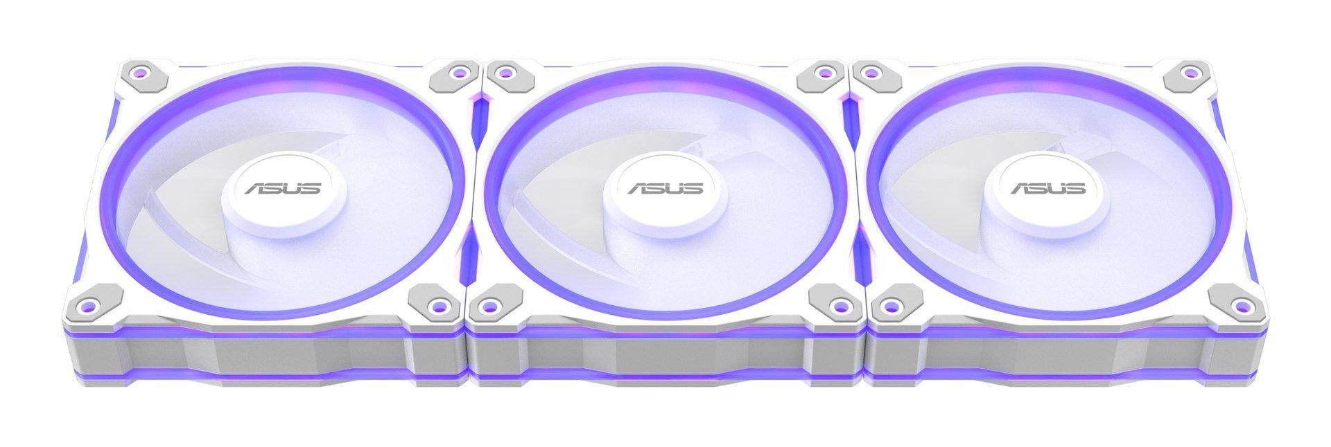 Wentylator ASUS PRIME MR120 FAN ARGB WHITE 3IN1 — zdjęcie 4