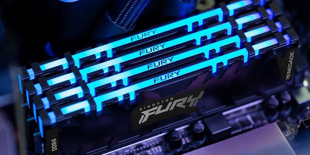 KINGSTON DDR4 16GB 3600MT/s CL16 DIMM FURY Renegade RGB — zdjęcie 13