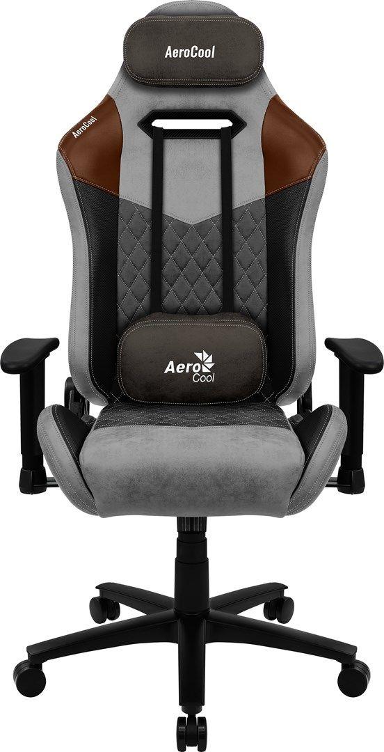 FOTEL  AEROCOOL AC-280 DUKE SZARY — zdjęcie 1
