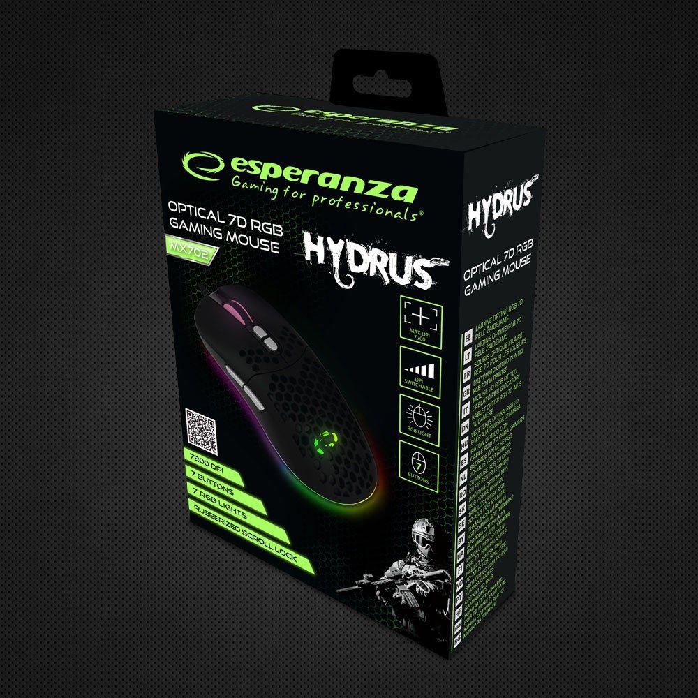 ESPERANZA MYSZ PRZEWODOWA 7D DLA GRACZY HYDRUS EGM702 — zdjęcie 7