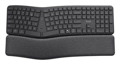 Klawiatura ergonomiczna TRUST Keyra multidevice wireless — zdjęcie 5