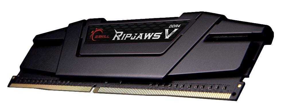 G.SKILL DDR4 RIPJAWSV 16GB 3200MHZ CL16 XMP2 BLACK F4-3200C16S-16GVK — zdjęcie 1