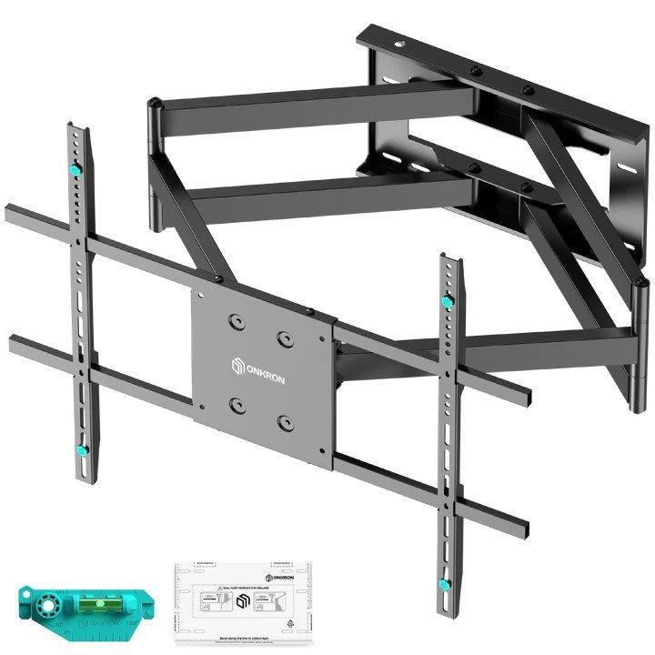 ONKRON M8L-B Uchwyt obrotowo-nachylny do TV 42"- 110" max 100 kg, z obracaniem, czarny