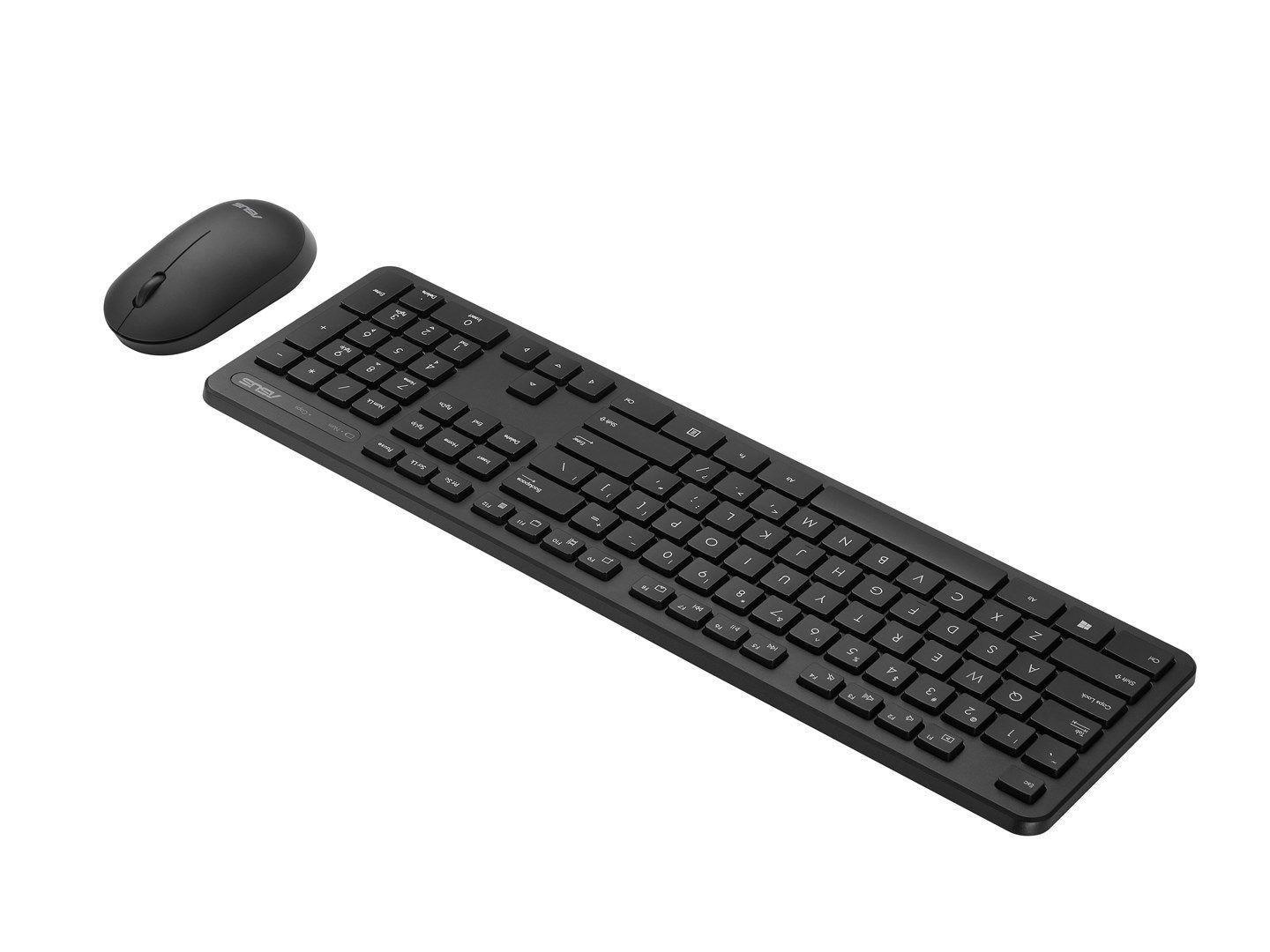 Zestaw klawiatura + mysz Asus CW100 Wireless Keyboard and Mouse Set Black — zdjęcie 4