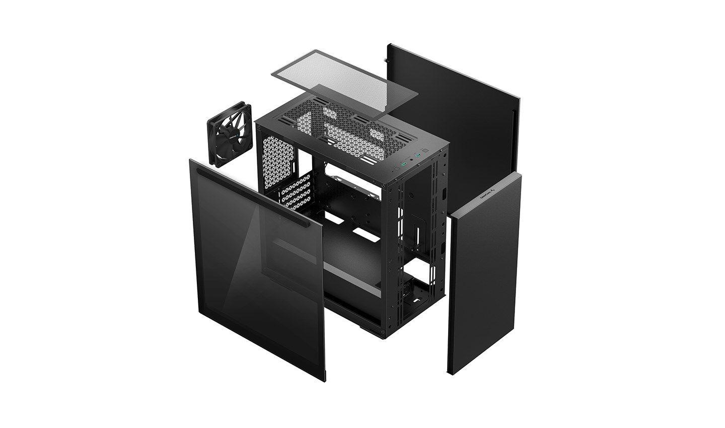 Obudowa DeepCool MACUBE110 BK MicroATX — zdjęcie 14