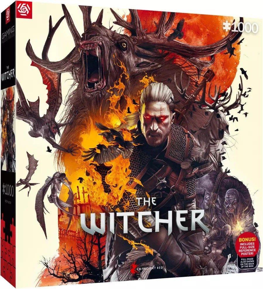 Puzzle Good Loot: The Witcher - Monsters, 1000 elementów — zdjęcie 1