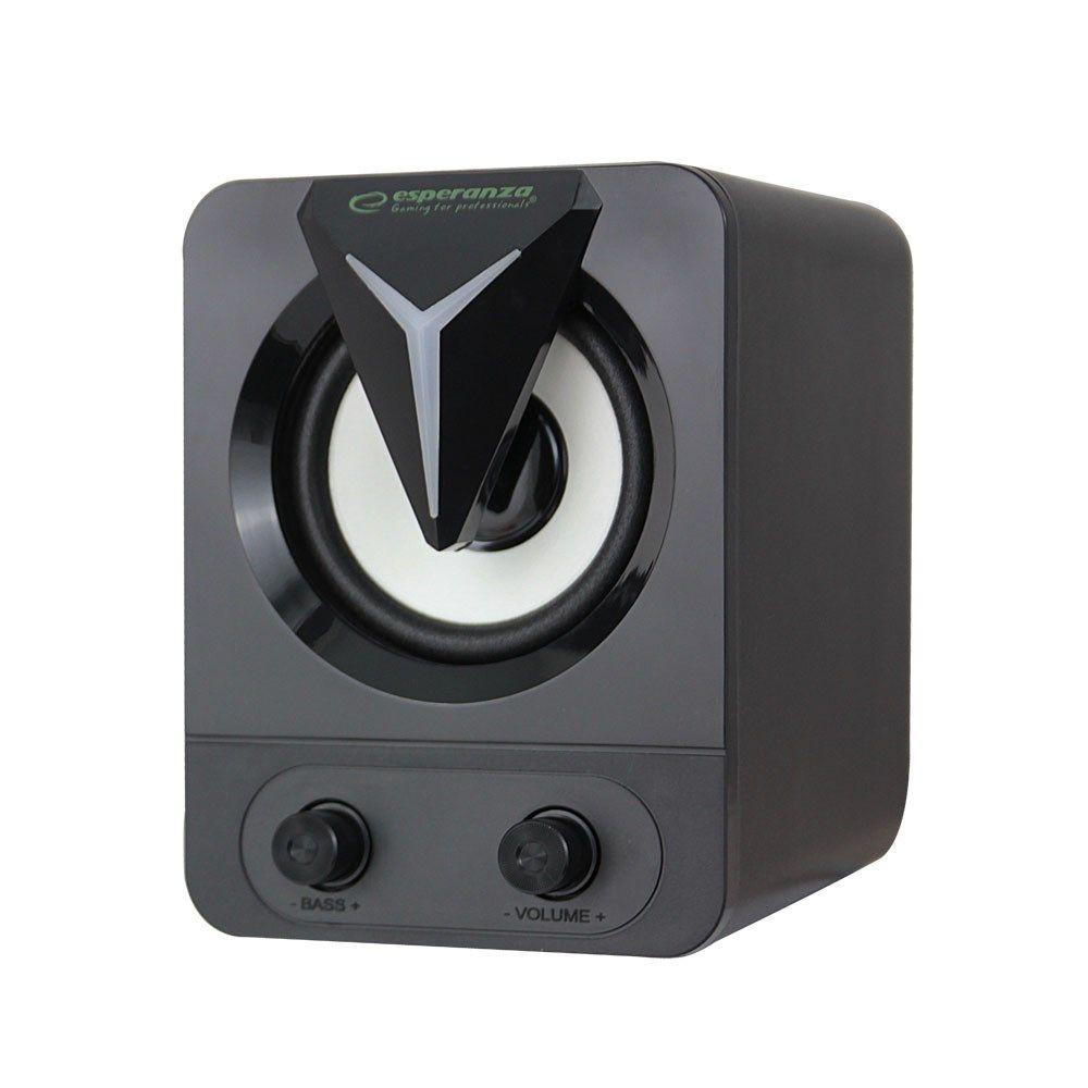 ESPERANZA GŁOŚNIKI 2.1 USB LED RAINBOW SOPRANO EGS107 — zdjęcie 2