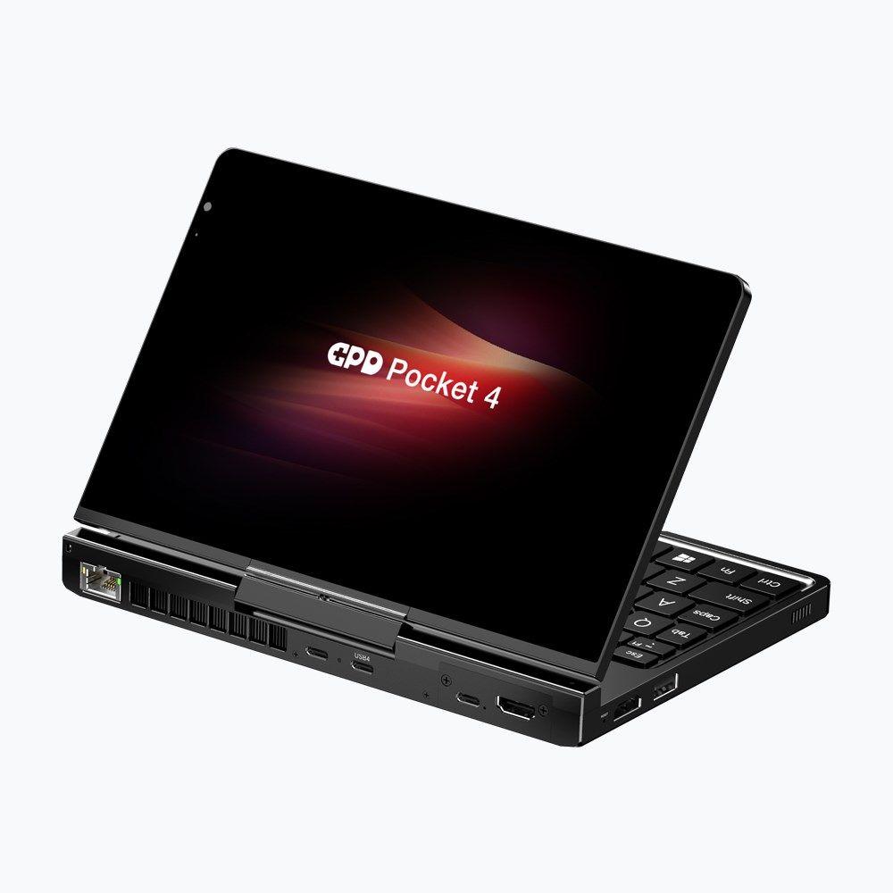 Laptop GPD-Pocket-4 Ryzen 7 8840U/8" WQXGA (2560x1600) Touchscreen 144Hz IPS/x360/LAN/16GB/SSD 1TB/BT/BLKB/FPR/x360/Radeon 780M 3GB/Win 11 Graphite — zdjęcie 11