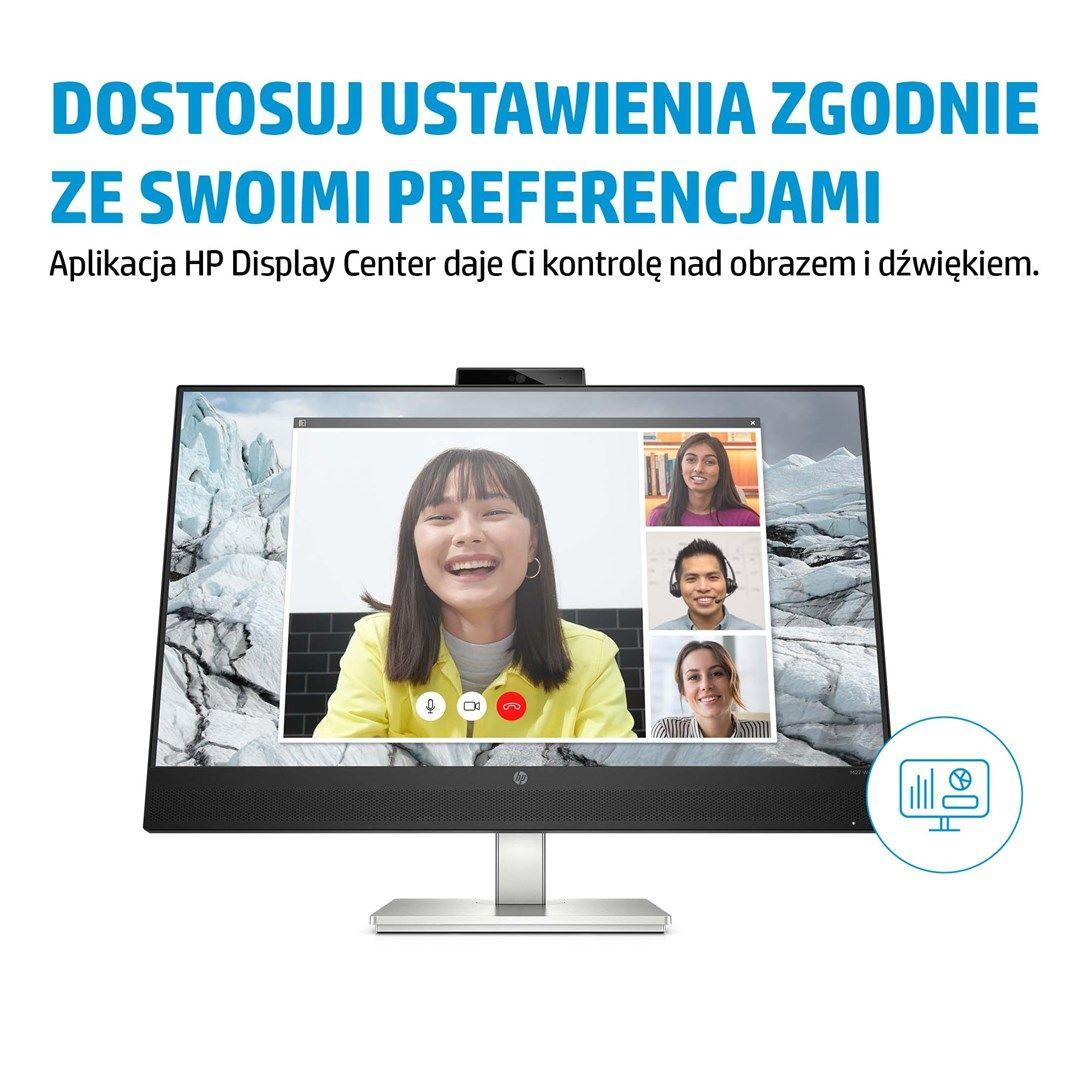MONITOR HP LED 27" E27m G4 (40Z29AA) — zdjęcie 3