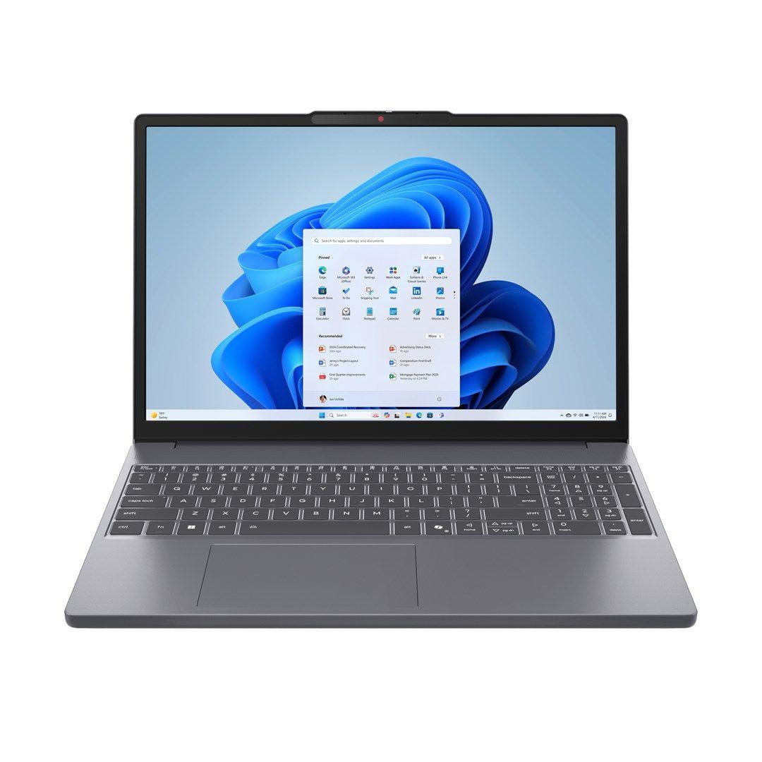 Lenovo IdeaPad Slim 3 15ARP10 Ryzen 5 7535HS 15.3" WUXGA IPS 300nits AG 16GB DDR5 4800 SSD512 Radeon 660M Cam720p 60Wh NoOS Luna Grey — zdjęcie 1