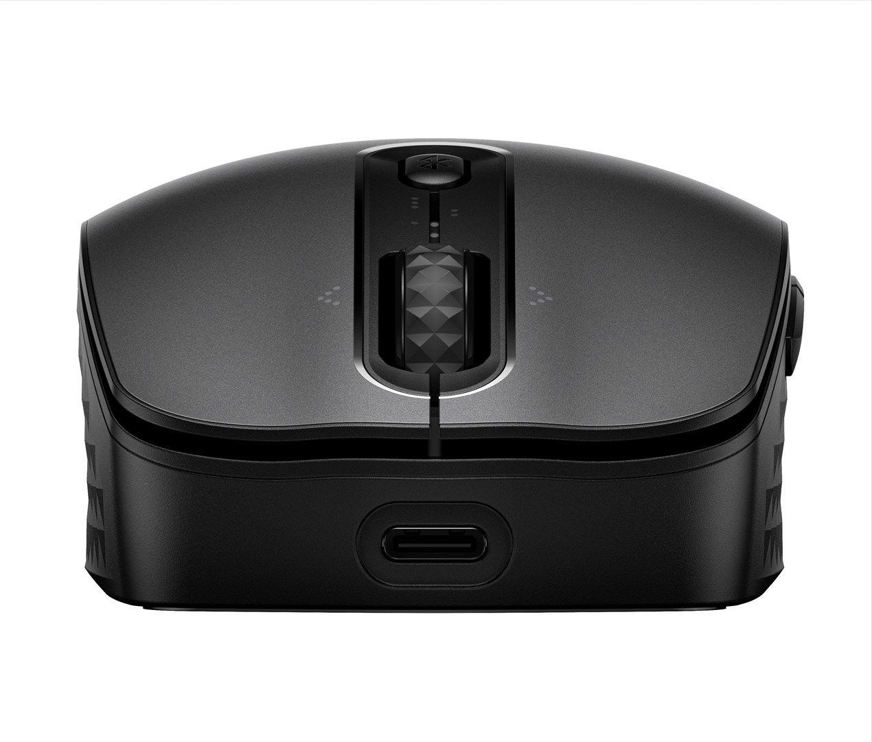 Mysz HP 690 Qi-Charging Rechargeable Wireless Mouse Black bezprzewodowa z akumulatorem czarna 7M1D4AA — zdjęcie 1