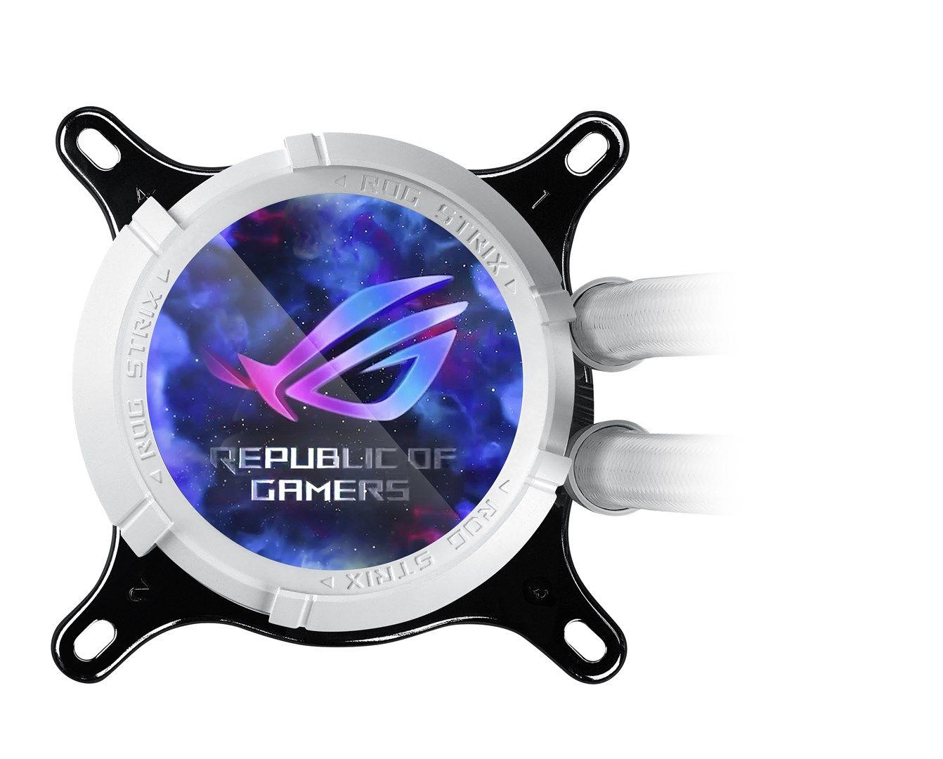 Chłodzenie ASUS ROG STRIX LC III 360 ARGB LCD WHT — zdjęcie 4