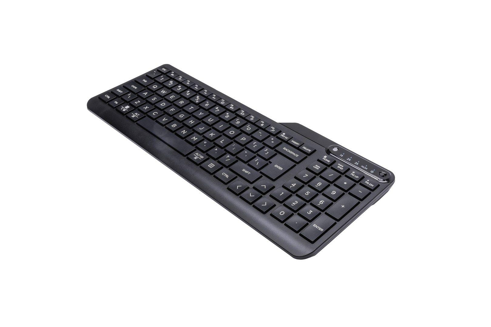 Klawiatura HP 460 Multi-Device Bluetooth Keyboard bezprzewodowa czarna 7N7B8AA — zdjęcie 7