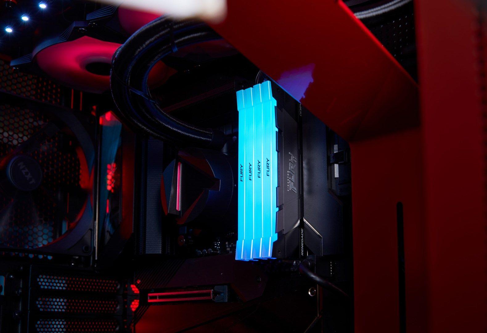 KINGSTON DDR4 16GB 3200MT/s CL16 DIMM FURY Renegade RGB — zdjęcie 14