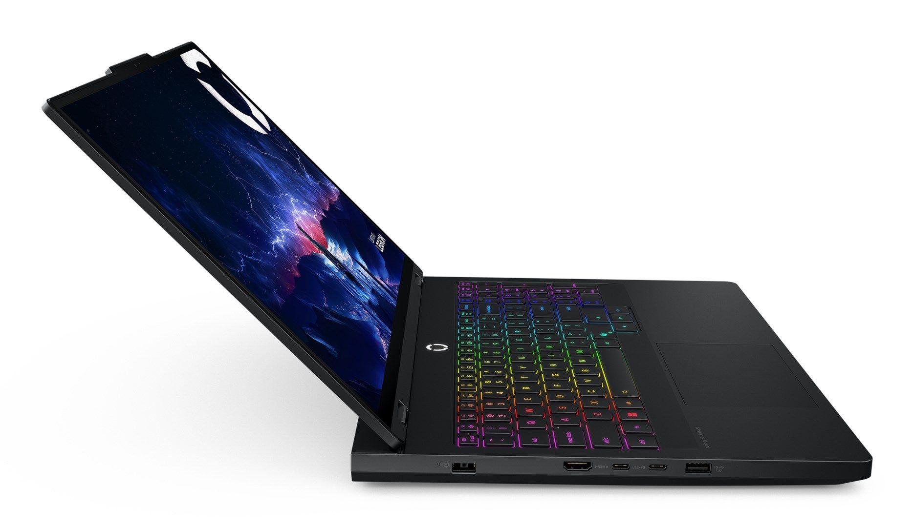 Lenovo Legion Pro 5 16IAX10 Ultra 9 275HX 16" WQXGA OLED 500nits 165Hz Glossy 32GB DDR5 5600 SSD1TB GeForce RTX 5060 8GB 80Wh NoOS Eclipse Black — zdjęcie 7