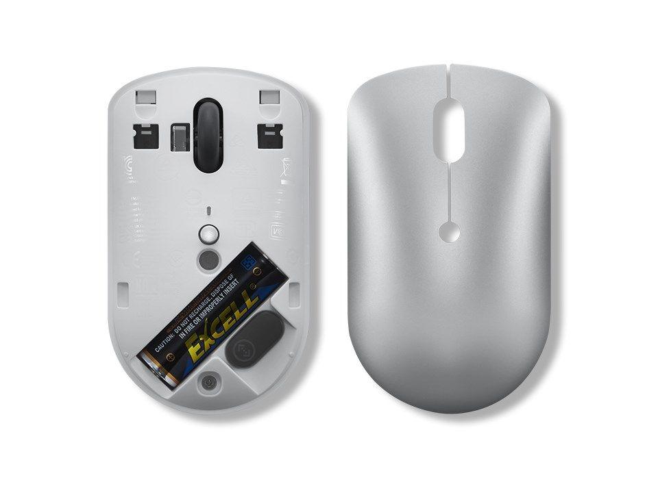 Mysz Lenovo 540 USB-C Wireless Compact Mouse Grey — zdjęcie 5