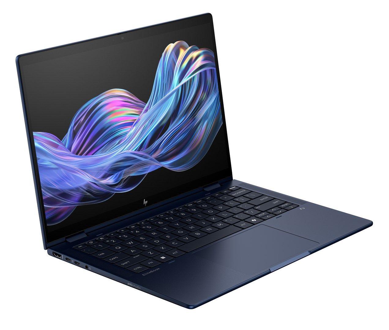 HP EliteBook X G1i Flip Ultra 7 258V 14"2.5K Touch 800nits 120Hz AG 32GB LPDDR5x-8533 SSD512 Intel Arc Cam IR 5 Mpx AI 68Wh W11Pro Blue Alu 3Y OnSite — zdjęcie 2