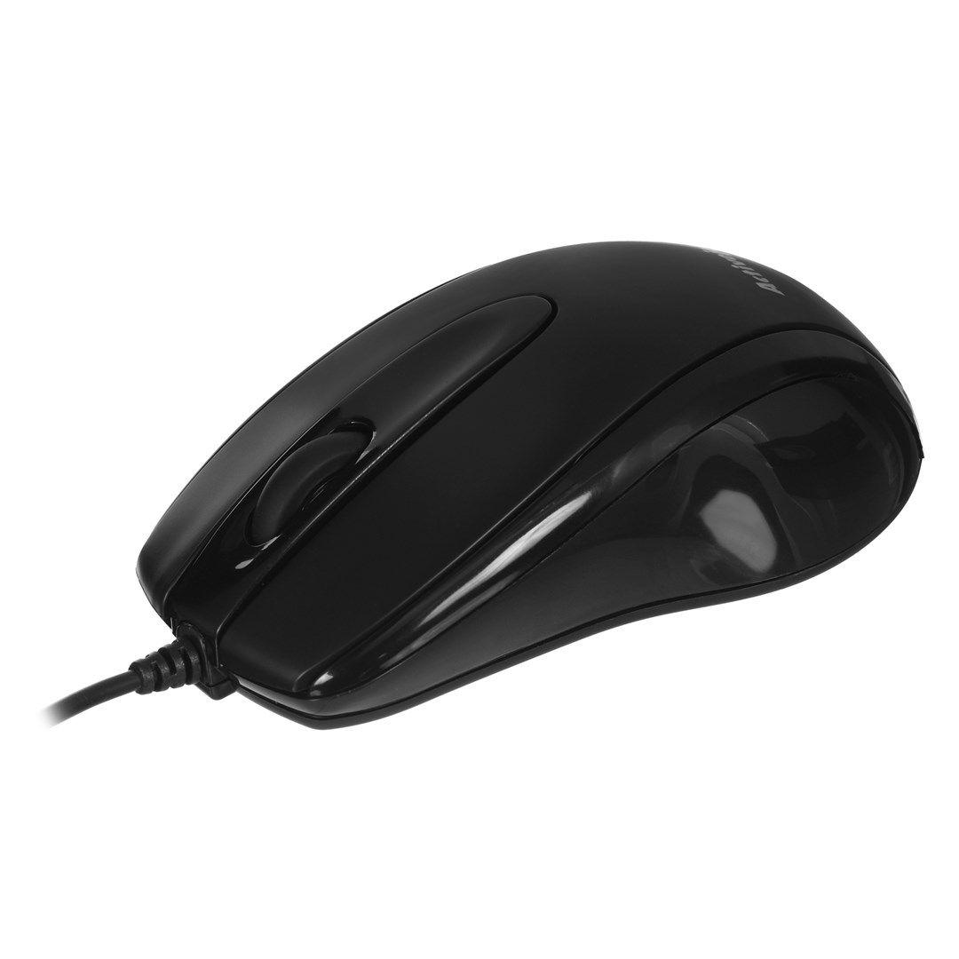 Activejet AMY-083 Mysz przewodowa USB (optyczna; 1000 DPI; czarna) — zdjęcie 3