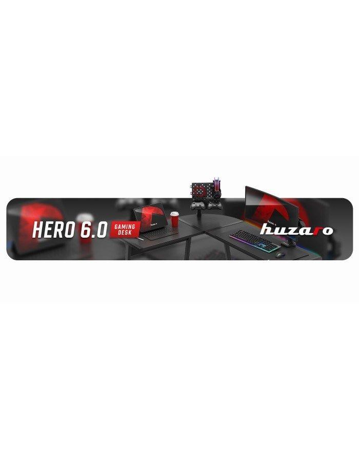 Biurko gamingowe Huzaro Hero 6.0 Black RGB — zdjęcie 19
