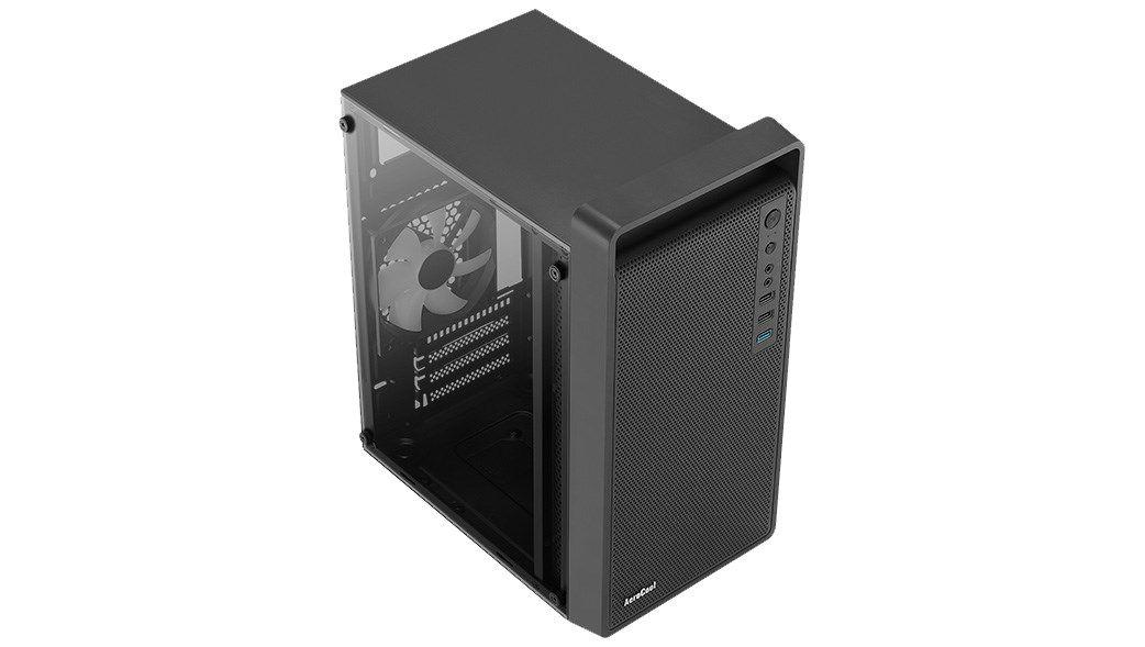 OBUDOWA AEROCOOL PGS CS-109-G-BK-v1 FRGB czarna — zdjęcie 10