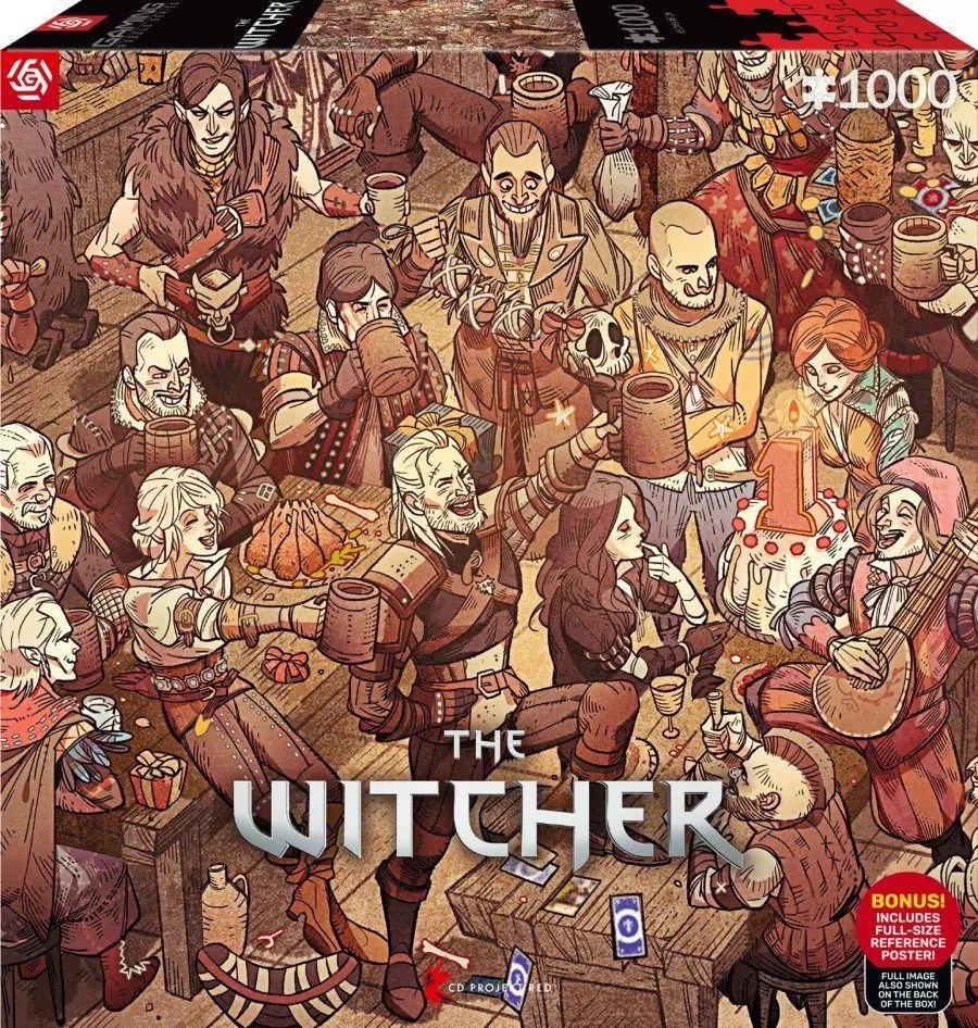 Puzzle Good Loot: The Witcher - Birthday, 1000 elementów — zdjęcie 2
