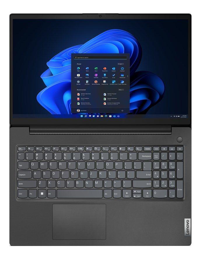 Lenovo V15 G4 AMN Ryzen 5 7520U 15.6"FHD 250nits AG 16GB LPDDR5-5500 SSD512 Radeon 610M Cam 720p 38Wh W11Po Business Black 3Y OnSite — zdjęcie 7