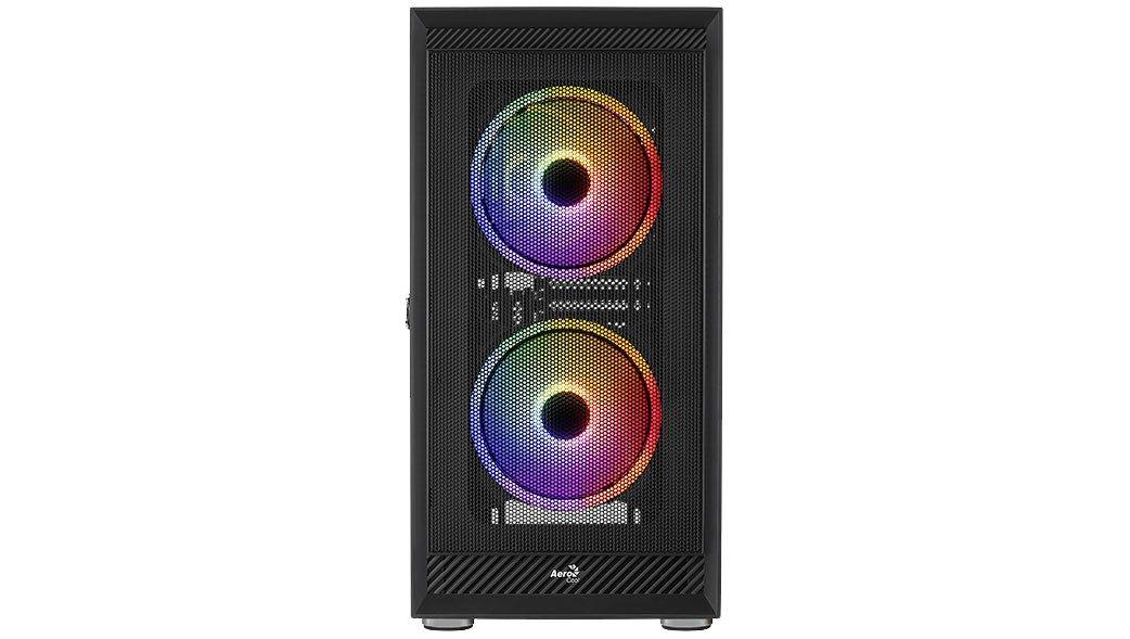 Obudowa AEROCOOL PGS GRAPHITE-G-BK-v2 FRGB czarna — zdjęcie 2