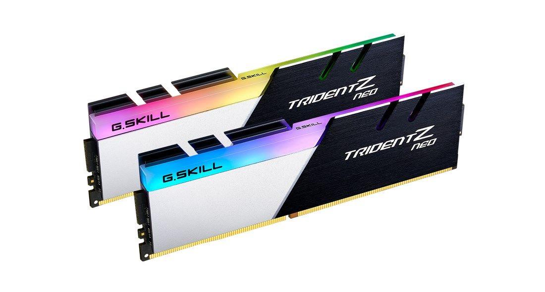 Zestaw pamięci G.SKILL TridentZ Neo AMD RGB F4-3600C16D-32GTZNC (DDR4 DIMM; 2 x 16 GB; 3600 MHz; CL16) — zdjęcie 1