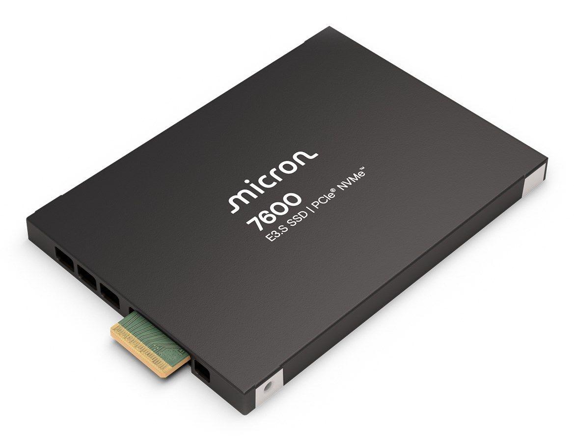Dysk SSD Micron 7600 PRO 3.84TB U.2 (15mm) NVMe Gen5 MTFDLAL3T8THG-1BP1DFCYYR (DWPD 1) TCG — zdjęcie 1