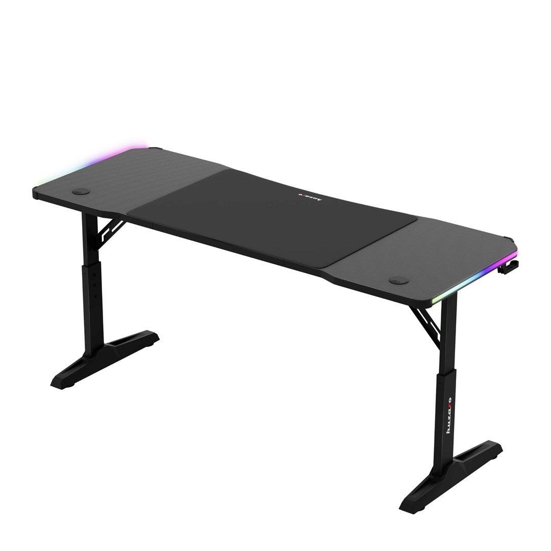 Biurko gamingowe Huzaro Hero 4.6 RGB Black — zdjęcie 5