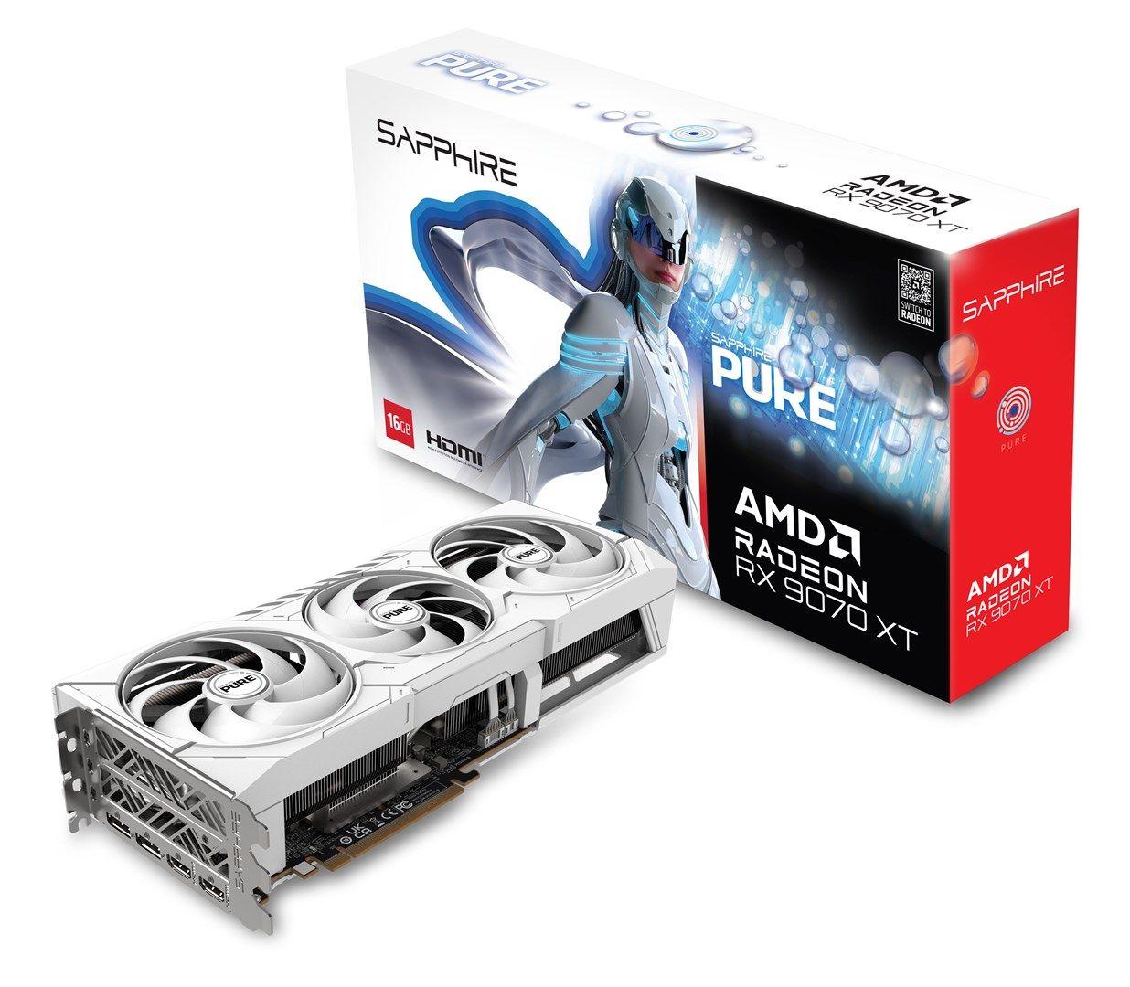 Karta graf. SAPPHIRE PURE RX 9070 XT GAMING OC 16GB — zdjęcie 7