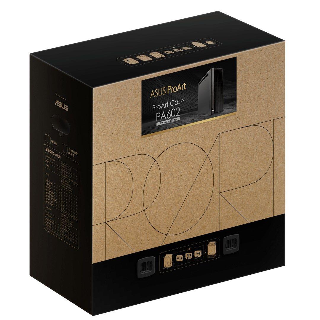 Obudowa Asus PROART PA602 WOOD METAL PWM BLACK — zdjęcie 17