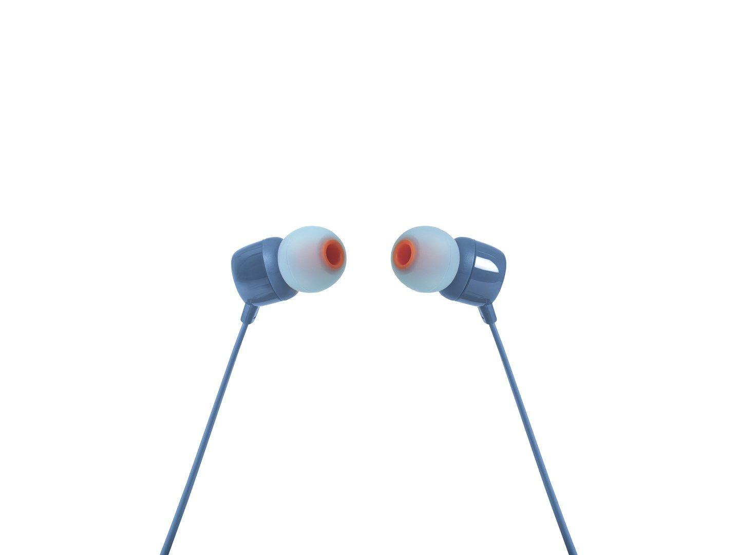Słuchawki JBL T110 Niebieski — zdjęcie 1
