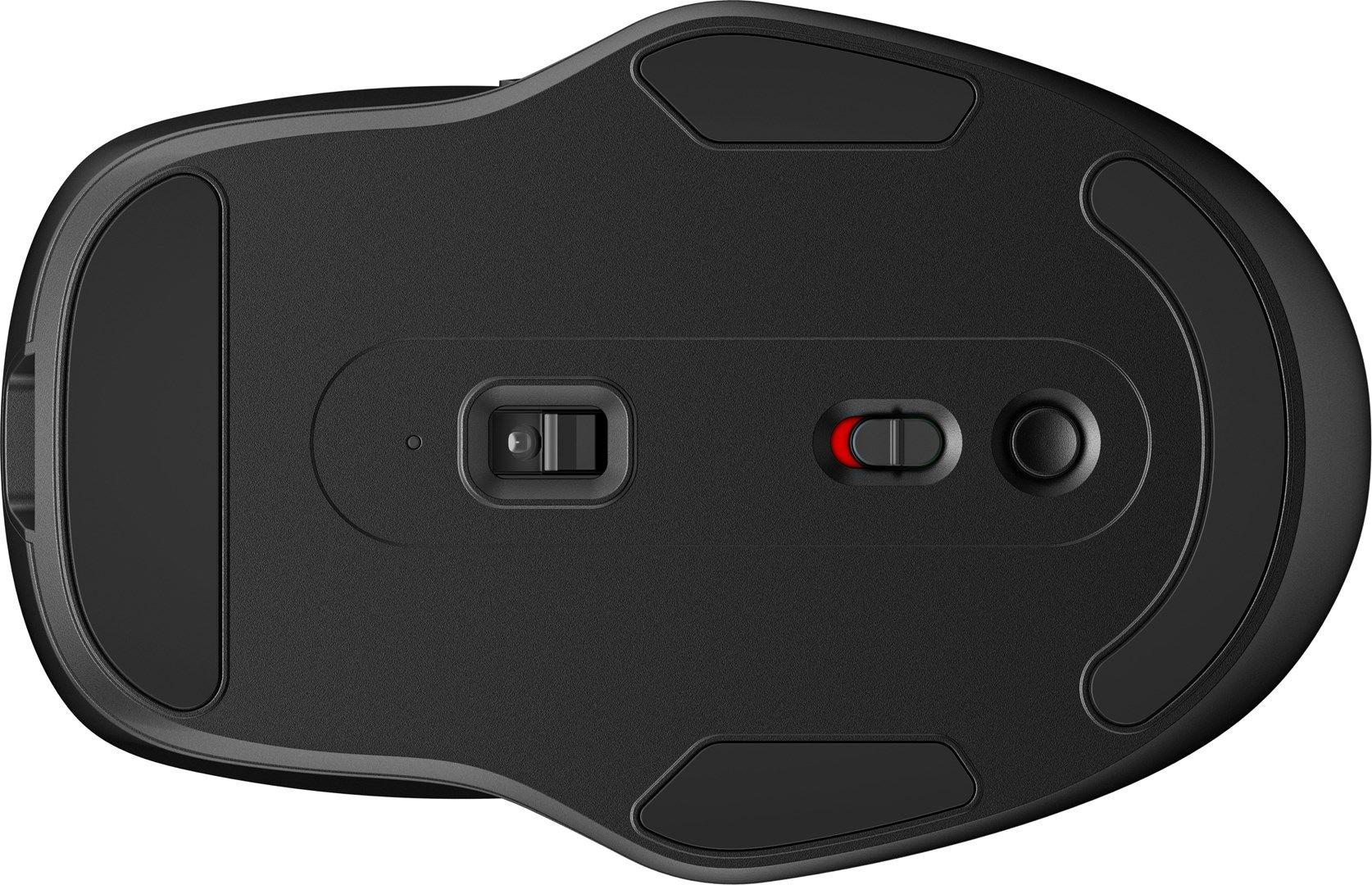 Mysz HP 510 Ultra-Fast Rechargeable Wireless Mouse Black bezprzewodowa z akumulatorem czarna 9C2F6AA — zdjęcie 4