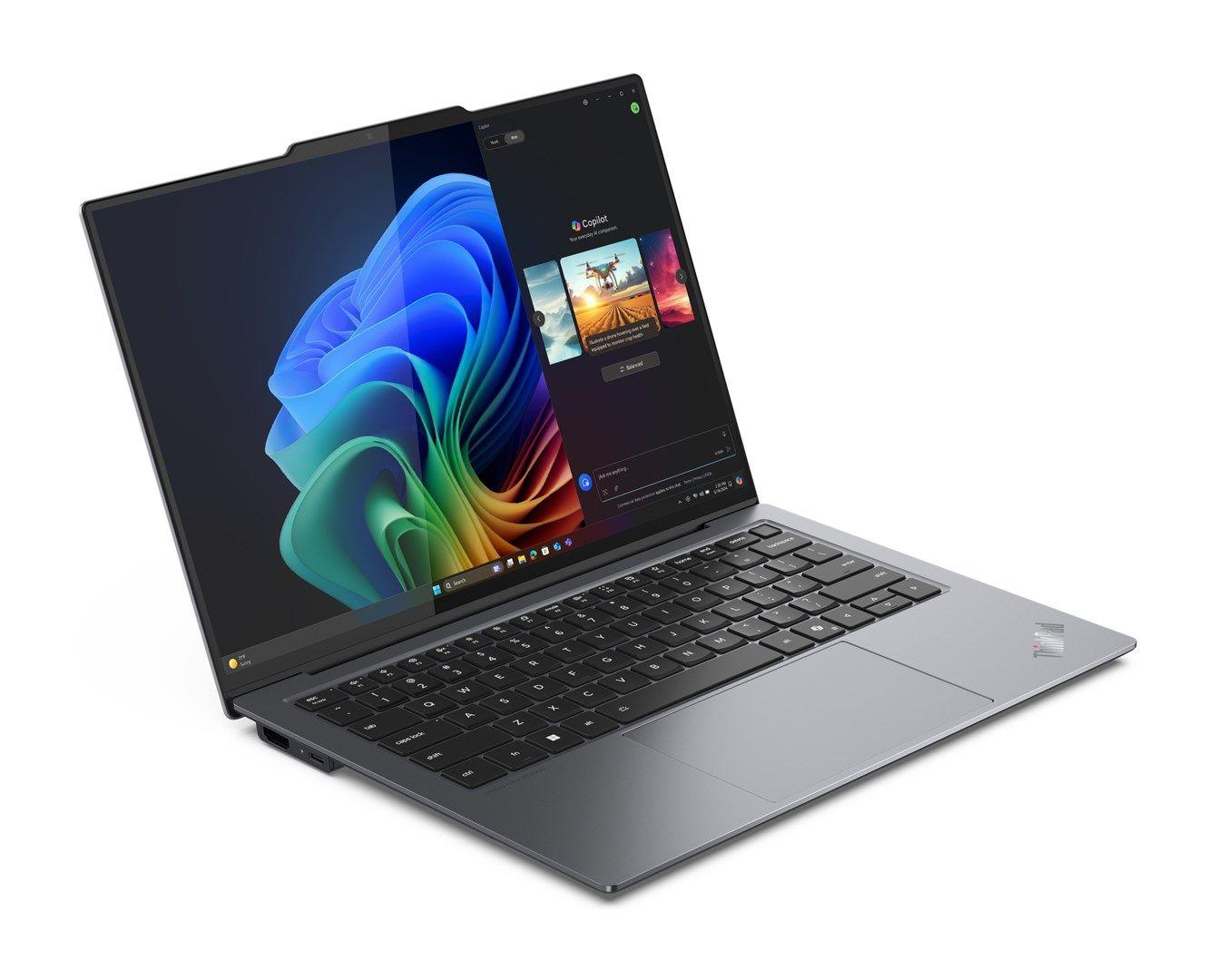 Lenovo ThinkPad X9-14 Gen 1 Aura Edition Ultra 7 258V 14" 2.8K OLED Touch 500nits 120Hz 32GB LPDDR5x-8533 SSD1TB Arc Graphics 140V Cam 8.0MP 55Wh W11Pro Grey 3Y OnSite — zdjęcie 5