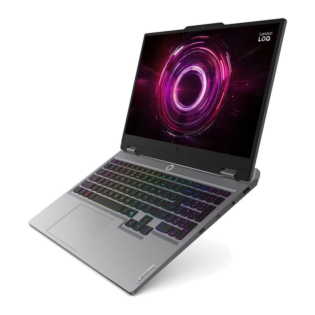 Lenovo LOQ 15AHP10 Ryzen 5 220 15.6" FHD IPS 300nits 144Hz AG 16GB DDR5 5600 SSD512 GeForce RTX 5050 8GB 60Wh NoOS Luna Grey — zdjęcie 17
