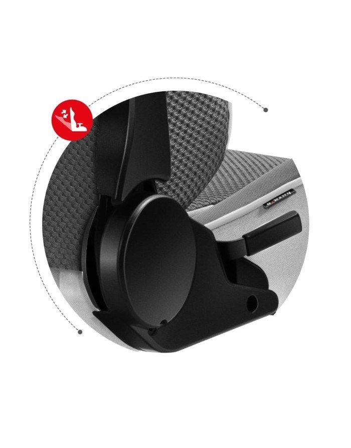 Fotel gamingowy Huzaro Force 6.2 White Mesh — zdjęcie 11