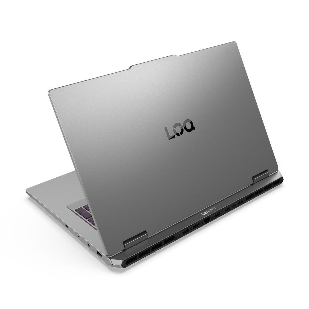 Lenovo LOQ 17IRX10 i5-13450HX 17.3" FHD IPS 300nits AG 165Hz 16GB DDR5 4800 SSD512 GeForce RTX 5050 8GB 60Wh Win11 Luna Grey — zdjęcie 12