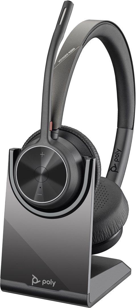 Słuchawki Poly Voyager 4320 USB-A Headset +BT700 dongle + podstawka ładująca 77Y99AA — zdjęcie 2