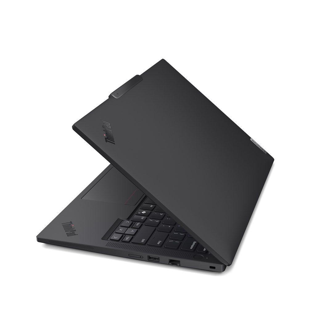 Lenovo ThinkPad T14 G5 Ryzen 5 PRO 8540U 14.0"WUXGA IPS 400nits AG 16GB DDR5 5600 SSD512 Radeon 740M Graphics Cam 5.0MP 52.5Wh W11Pro Black 3Y OnSite — zdjęcie 12