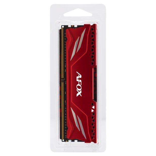 AFOX GAMING DDR4 16GB 3200MHZ CL16 RANK1 XMP2 RED AFLD416PS1CA — zdjęcie 2