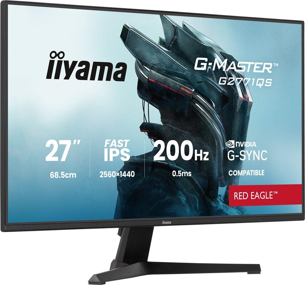 MONITOR IIYAMA LED Fast IPS 27" G2771QS-B1 Red Eagle 240Hz — zdjęcie 3