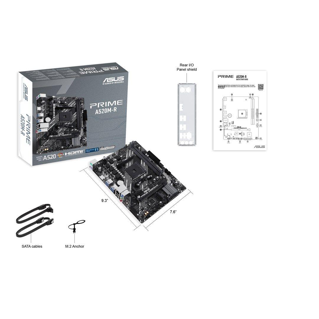 Płyta główna ASUS PRIME A520M-R — zdjęcie 4