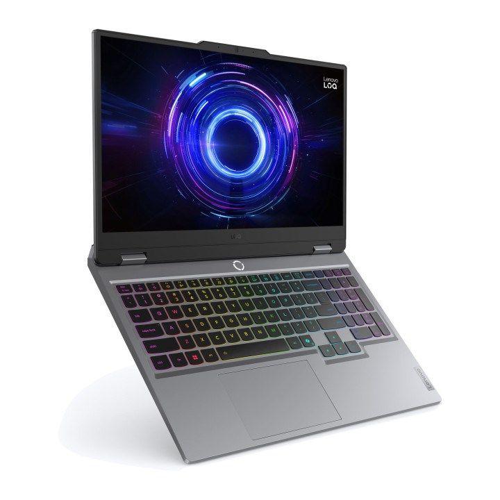 Lenovo LOQ 15IRX10 i5-13450HX 15.6" FHD IPS 300nits AG 144Hz 16GB DDR5 4800 SSD512 GeForce RTX 5060 8GB 60Wh NoOS Luna Grey — zdjęcie 5